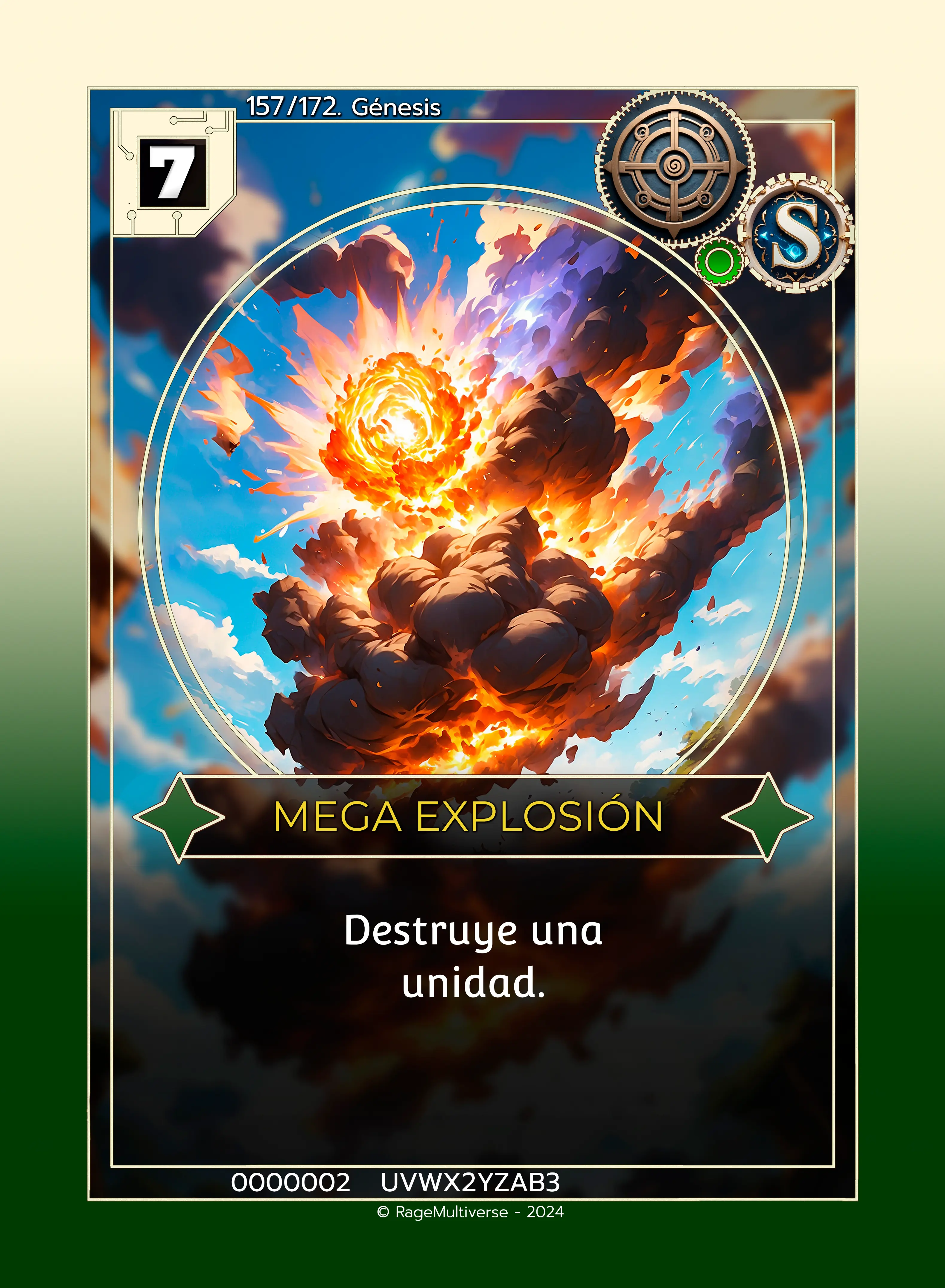 Mega explosion