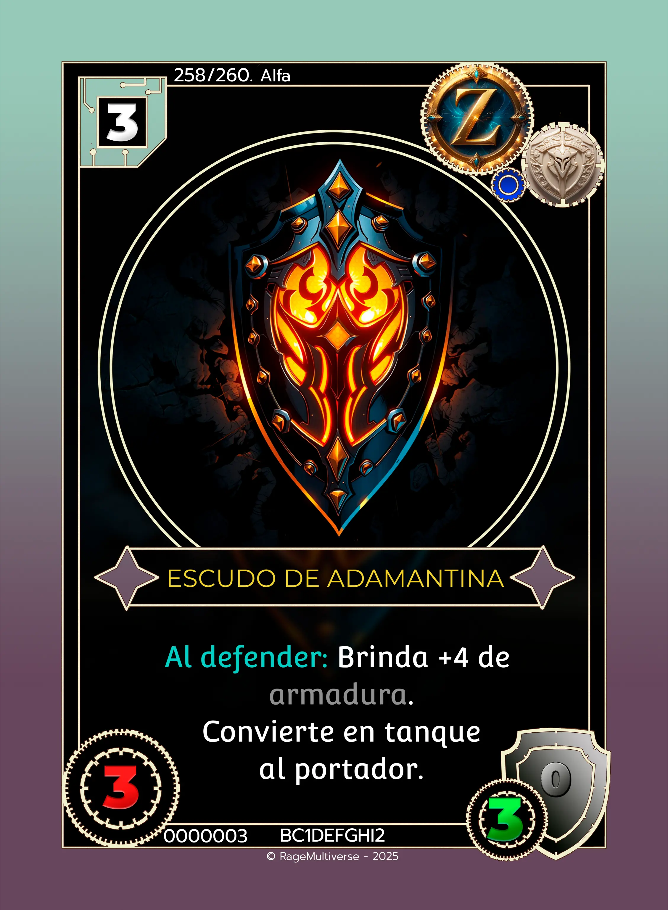 Escudo de adamantina