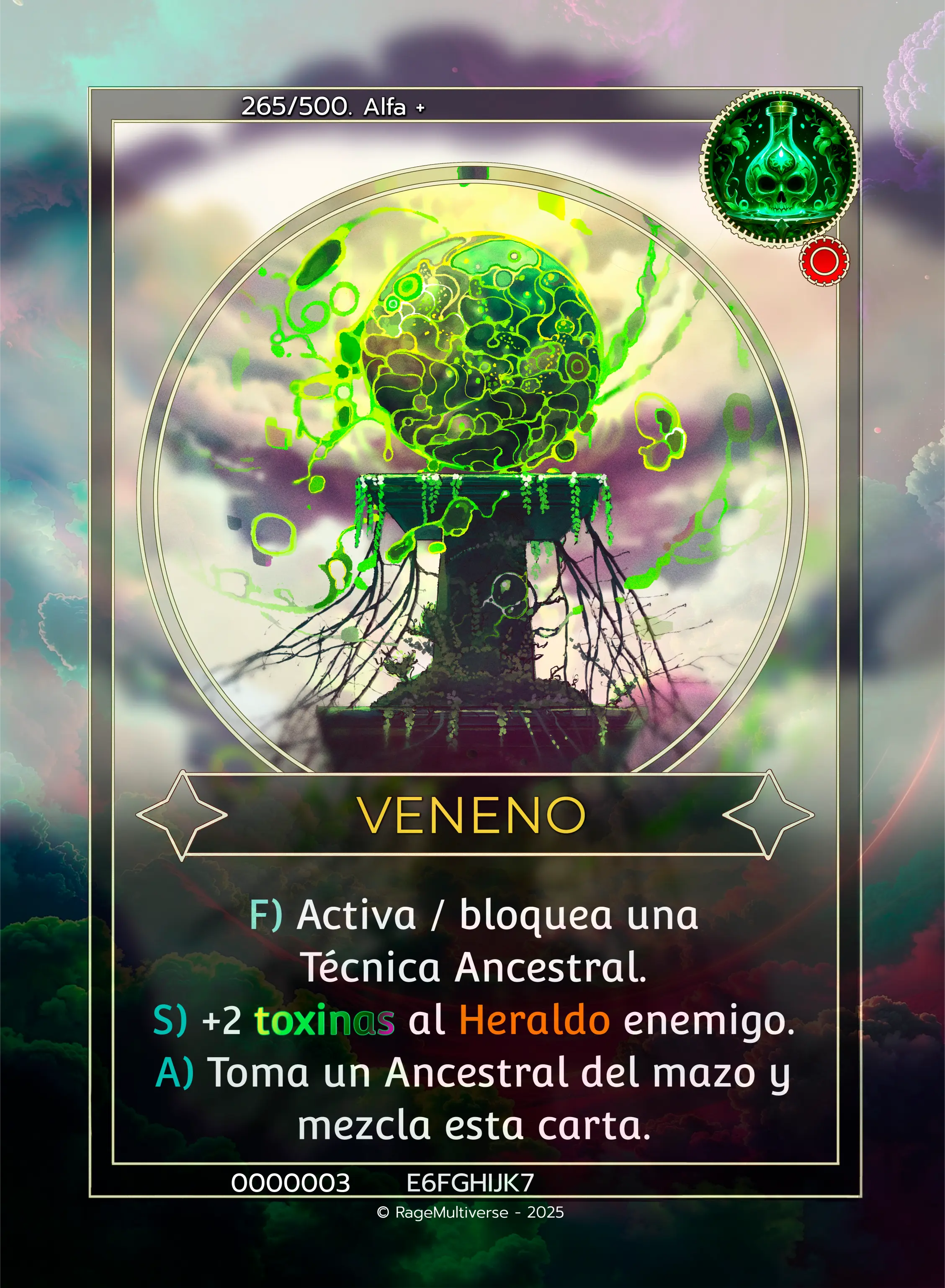 Potencia de veneno