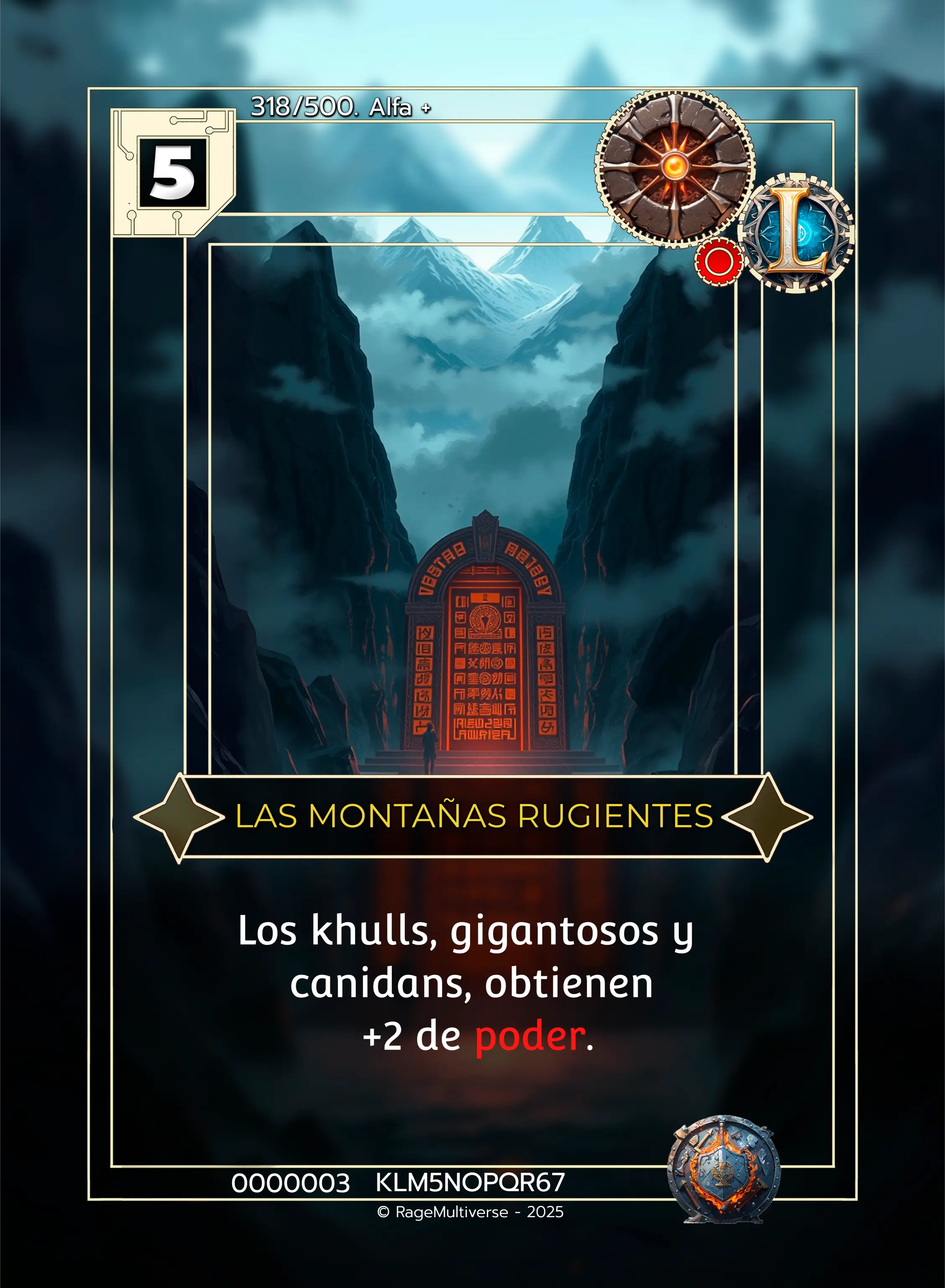 Las montañas rugientes