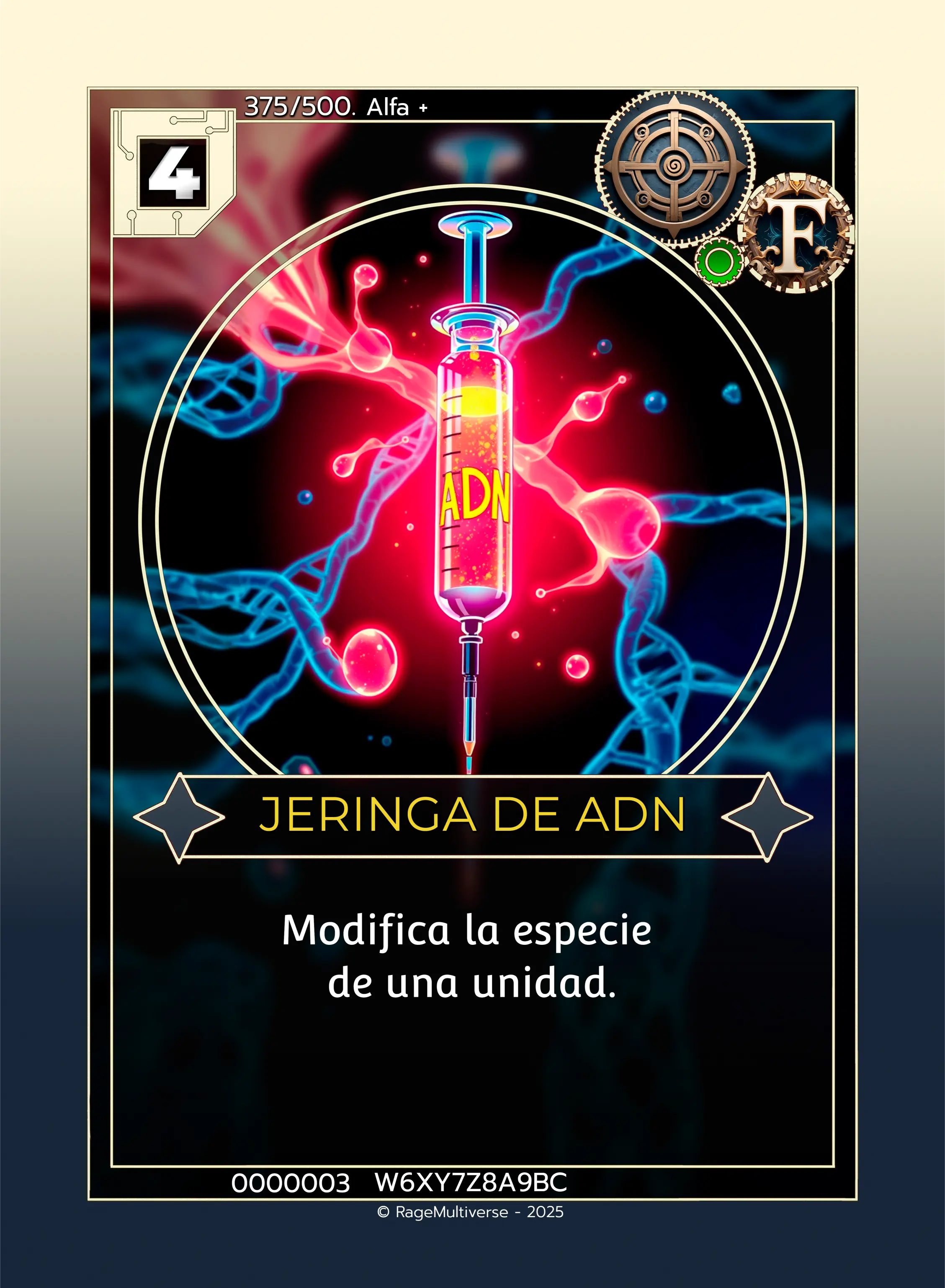 Jeringa de ADN