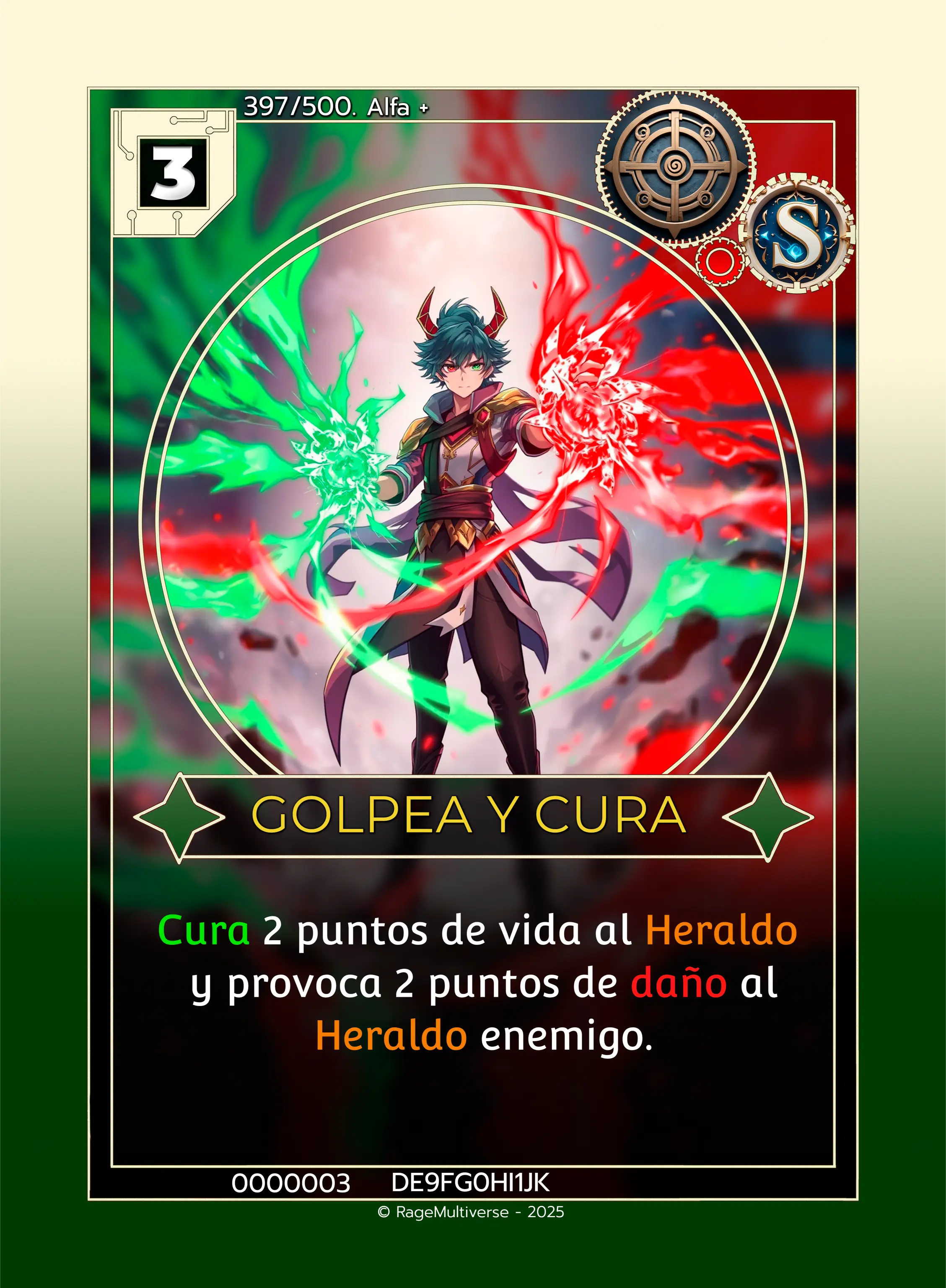 Golpea y cura