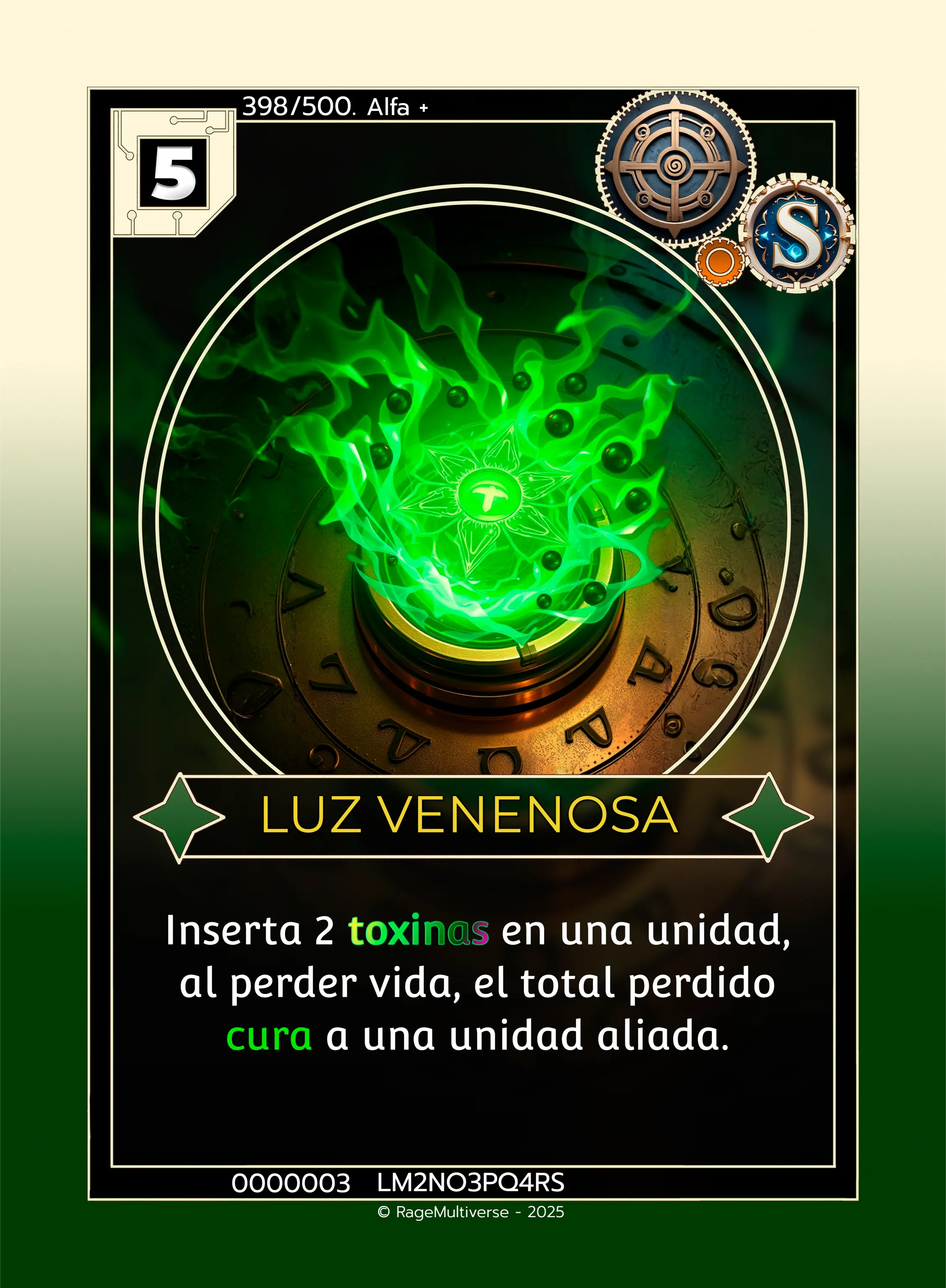 luz venenosa