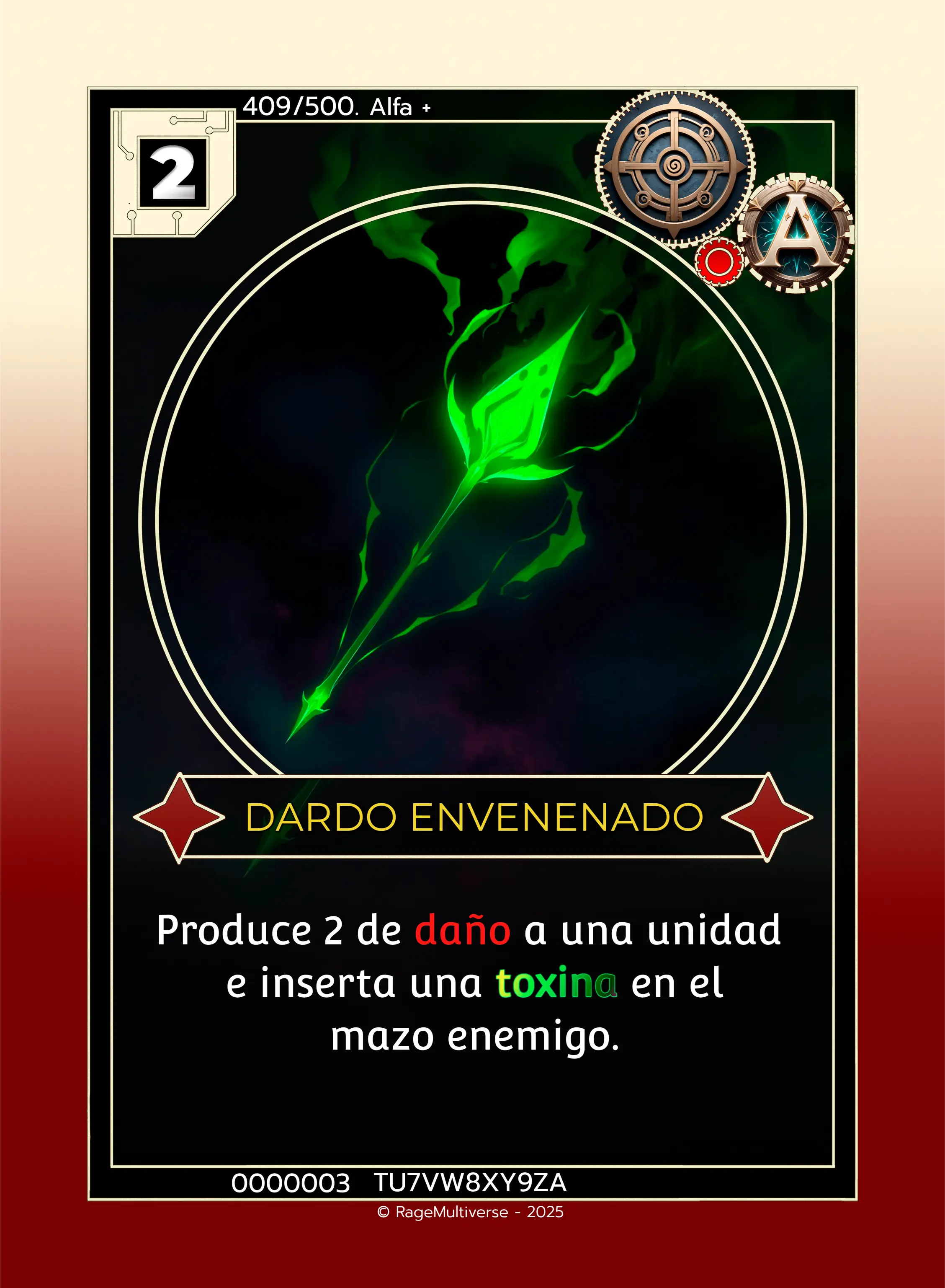 Dardo envenenado
