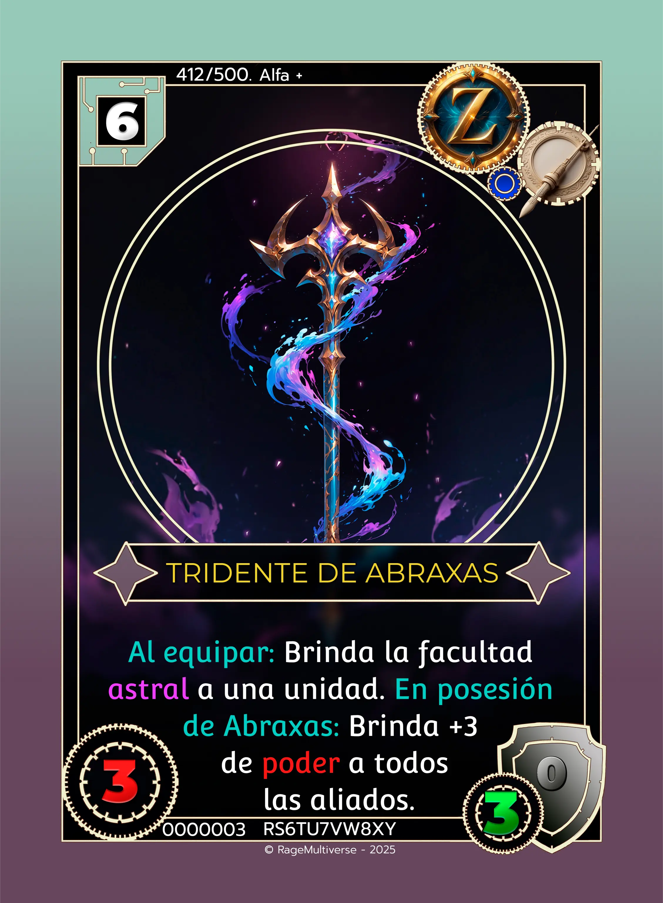 Tridente de Abraxas