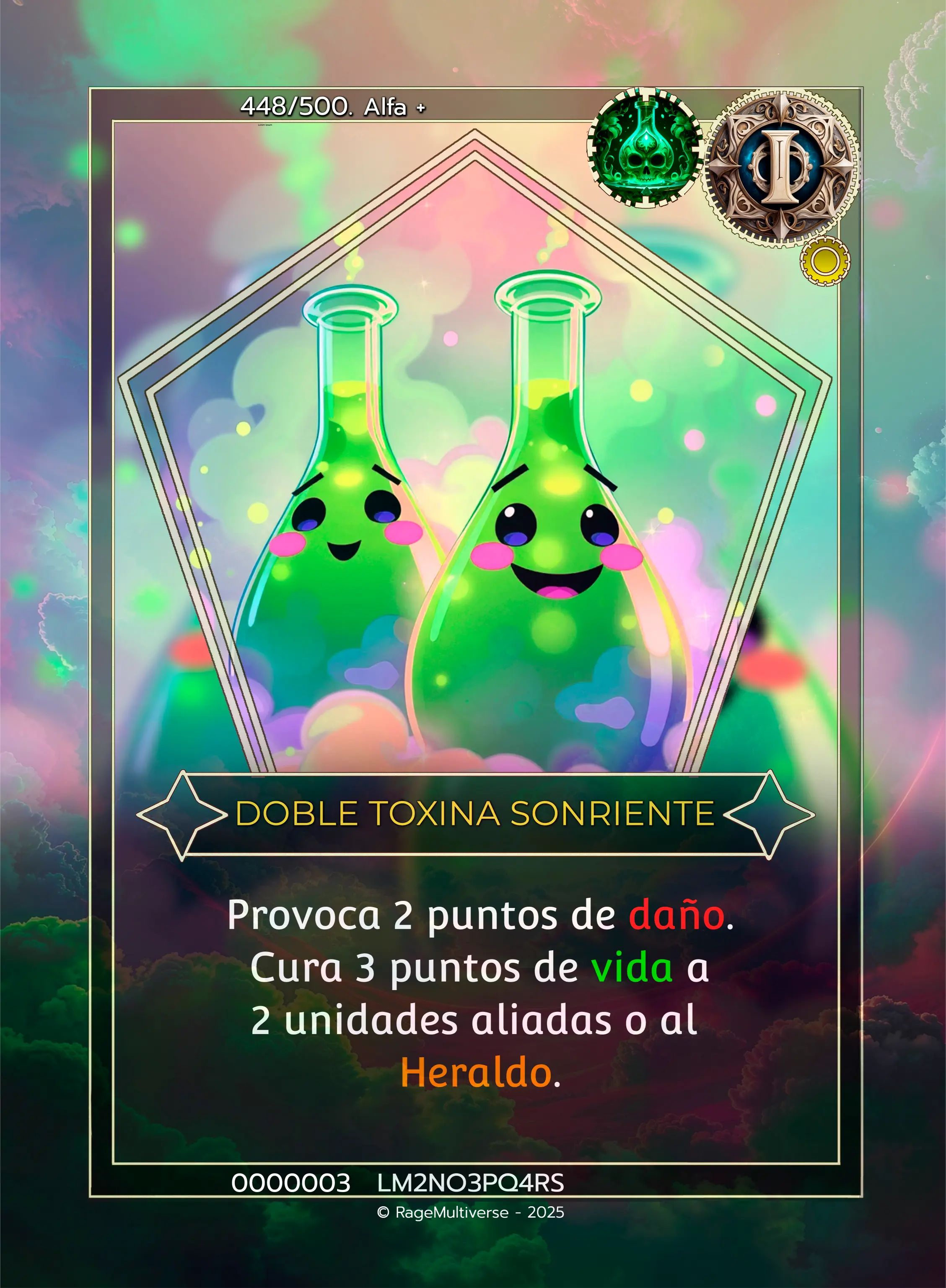 Doble toxina sonriente