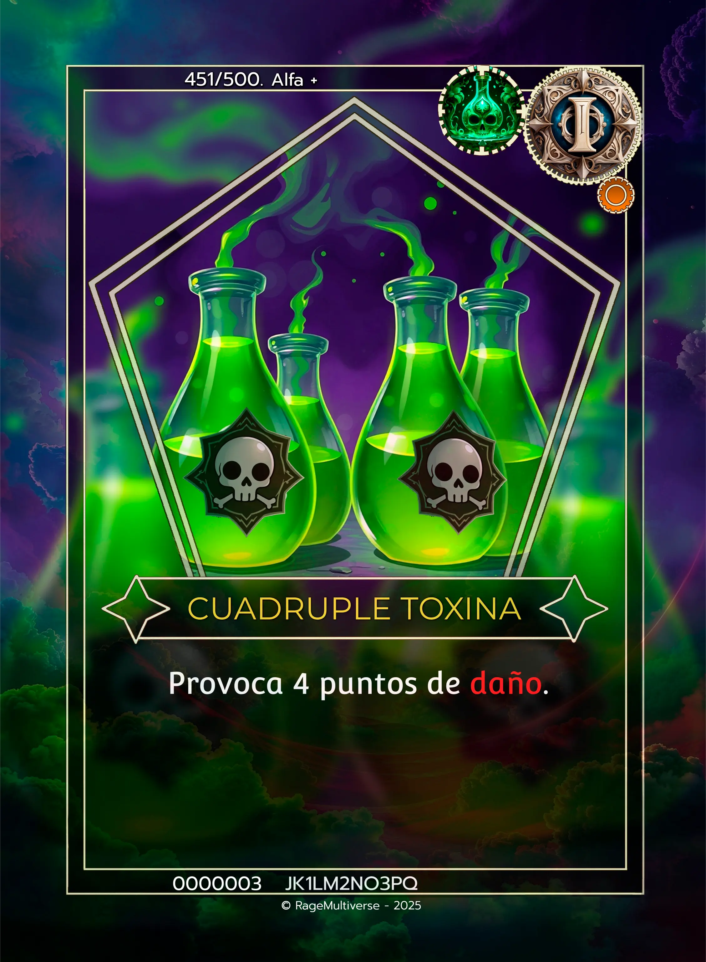 Cuadruple toxina